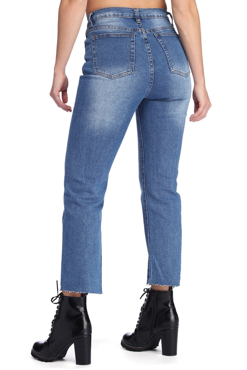 Chico's Petite Girlfriend Patchwork Ankle Jeans