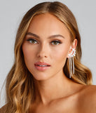 Lunar Eclipse Rhinestone Ear Cuffs is a trendy pick to create 2023 festival outfits, festival dresses, outfits for concerts or raves, and complete your best party outfits!