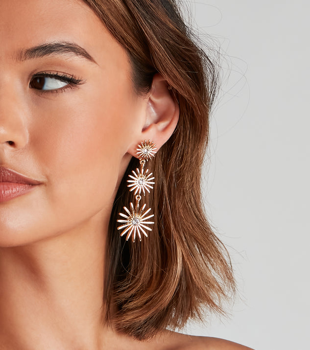 Make A Wish Starburst Earrings is a trendy pick to create 2023 festival outfits, festival dresses, outfits for concerts or raves, and complete your best party outfits!