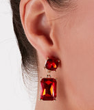 Precious Style Gemstone Earrings