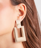 Make A Statement Door Knocker Earrings