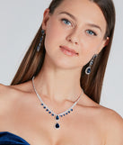 Lovely In Linear Colored Gem Earrings