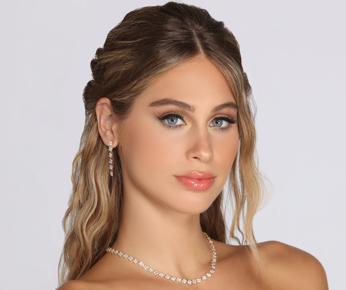 You're a Jewel Necklace & Earrings Set