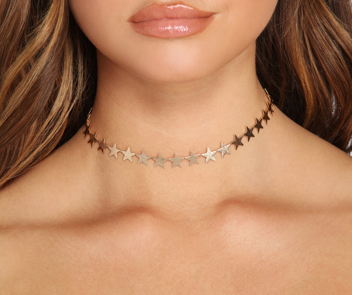 All Of The Stars Choker Necklace