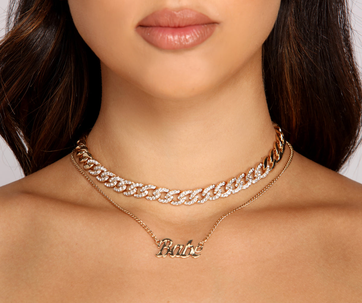 Stylish Babe Choker Set