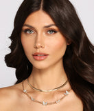 So Chic Two Row Butterfly Chain Choker is the perfect Homecoming look pick with on-trend details to make the 2023 HOCO dance your most memorable event yet!