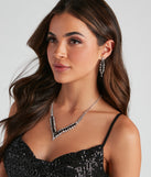 With Fine Jewels Necklace And Earrings Set as your homecoming jewelry or accessories, your 2023 Homecoming dress look will be fire!