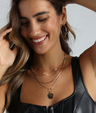 Charmed By You Layered Chain Necklace