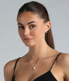 Class Is Timeless Necklace And Earrings Set