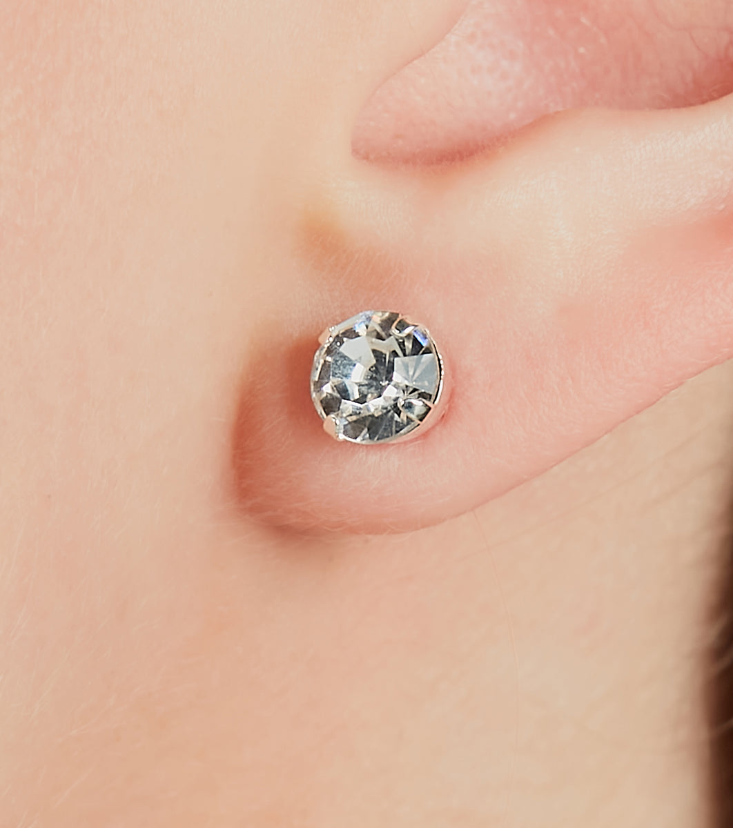 Elegant Sparkle Rhinestone Fringe Necklace And Earrings Set