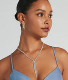 Homecoming jewelry and accessories like the Glam Iridescent Rhinestone Necklace And Earrings Set provide the finishing touch to help you dazzle at HOCO 2024!