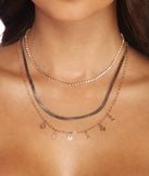 3 Pack Necklace Set for 2022 festival outfits, festival dress, outfits for raves, concert outfits, and/or club outfits