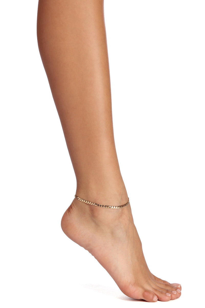 Basic Chain Link Anklet