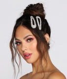 Try Me Rhinestone Hair Clips is a trendy pick to create 2023 festival outfits, festival dresses, outfits for concerts or raves, and complete your best party outfits!
