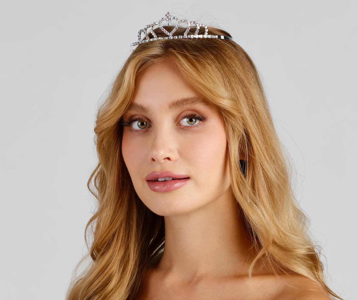 Fall In Love Rhinestone Tiara