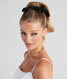 Sweet And Preppy Bow Clip