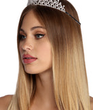 Queen Of Hearts Rhinestone Tiara