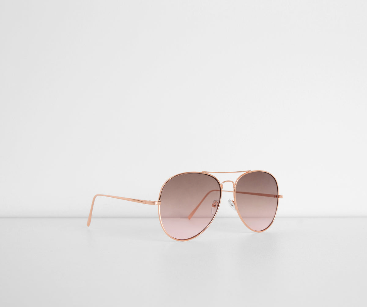 Bringing The Shade Ombre Aviators