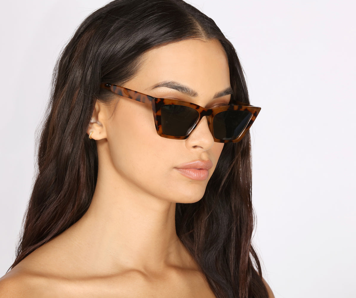 Gimme Shade Cat Eye Sunglasses