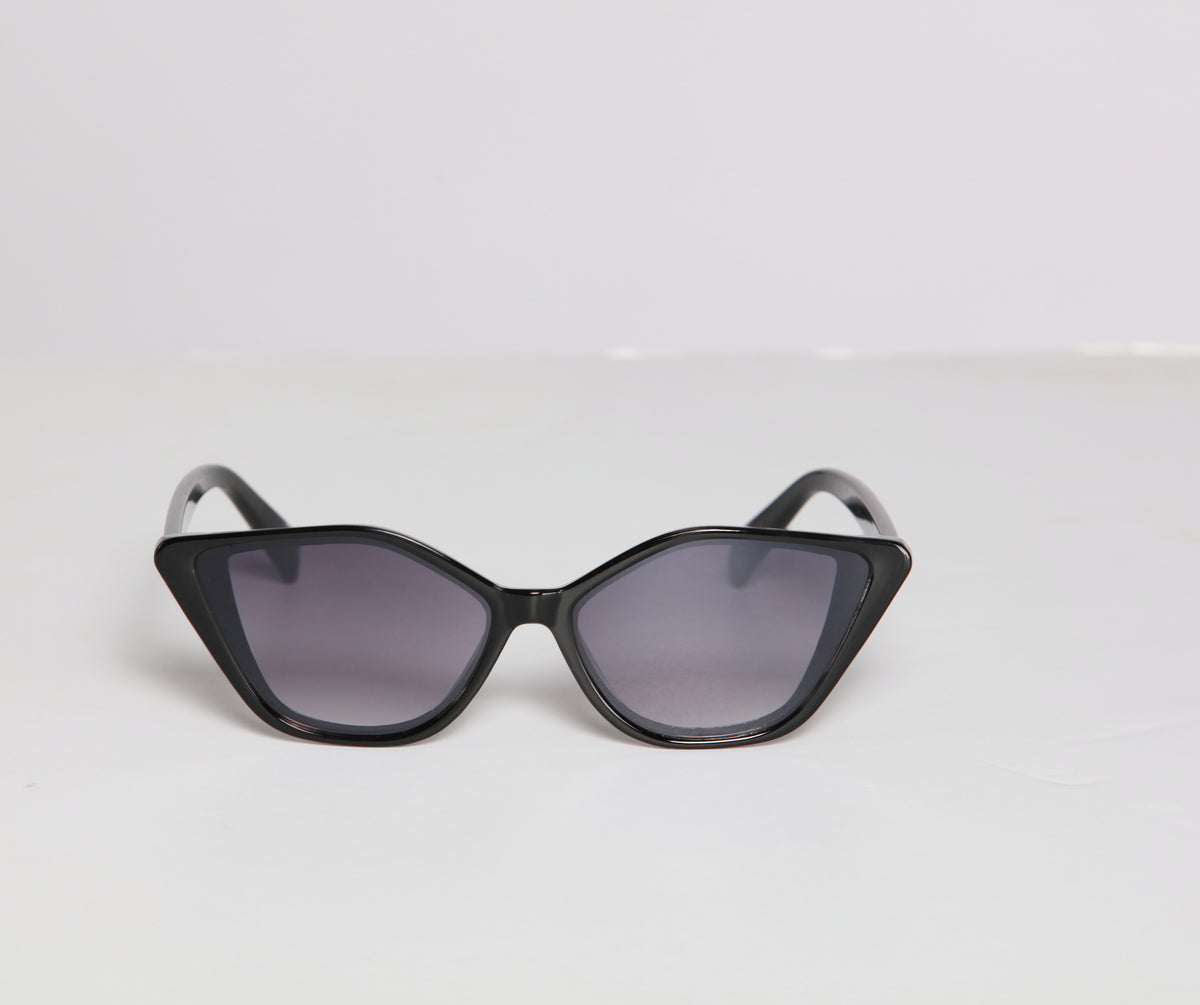 Chic Attitude Cat-Eye Sunglasses