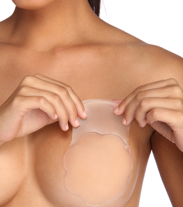 Lift-Up Adhesive Silicone Pasties Nipple Cover Bra