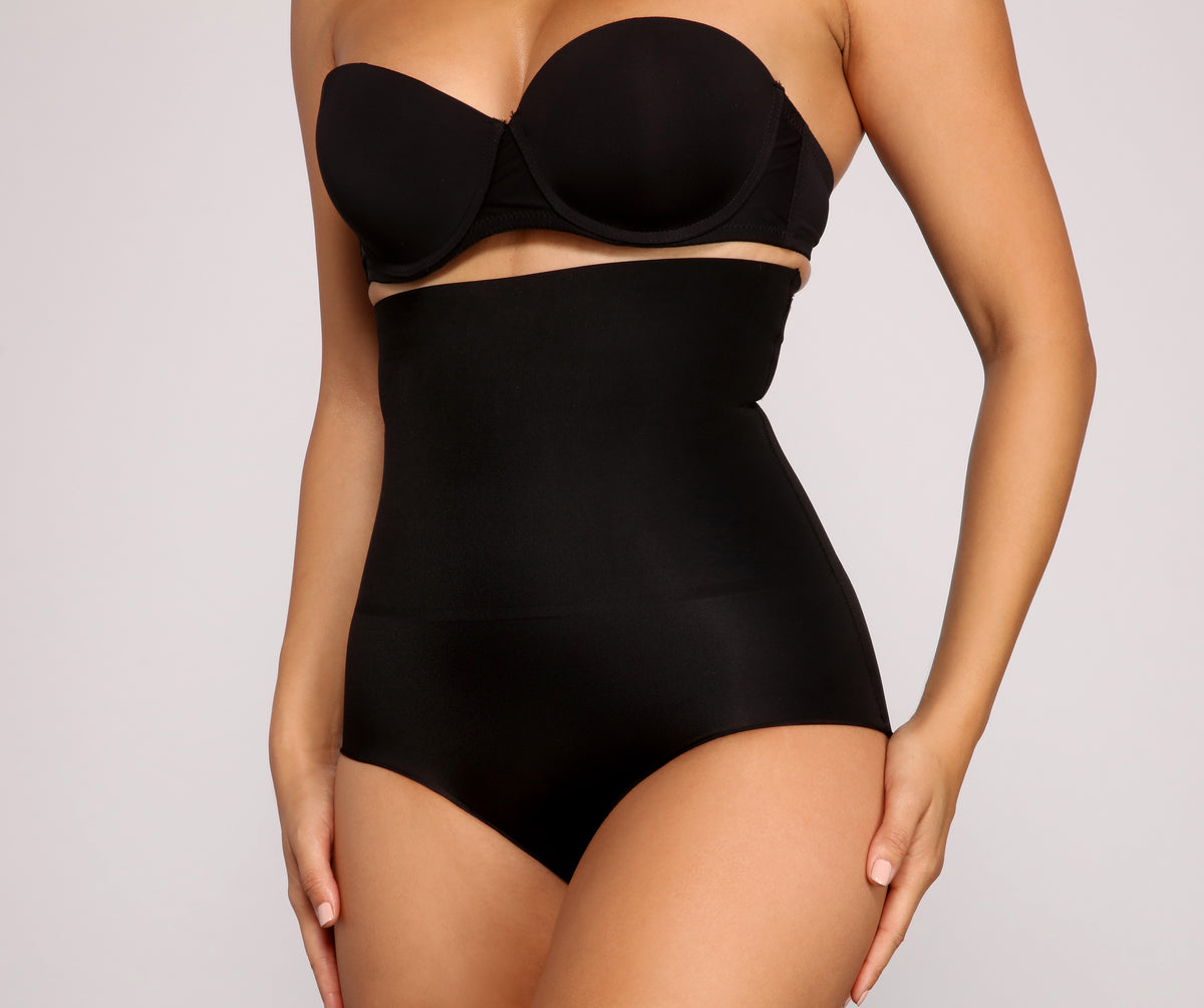 Miraclesuit Shape Away Hi Waist Thigh Slimmer 2919 Black Large : :  Clothing, Shoes & Accessories