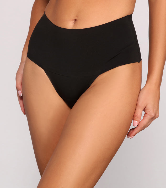 Windsor Sleek And Seamless Mid-Rise Shaper Thong