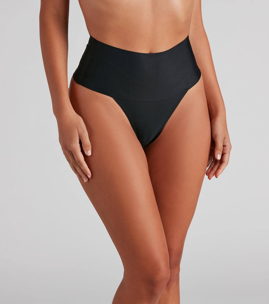 Chantelle Smooth Comfort High Waisted Sculpting Thong
