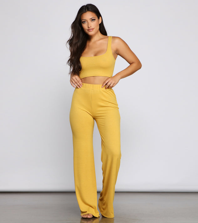 Chill Out Ribbed Pajama Pants provides essential lift and support for creating your best summer outfits of the season for 2023!