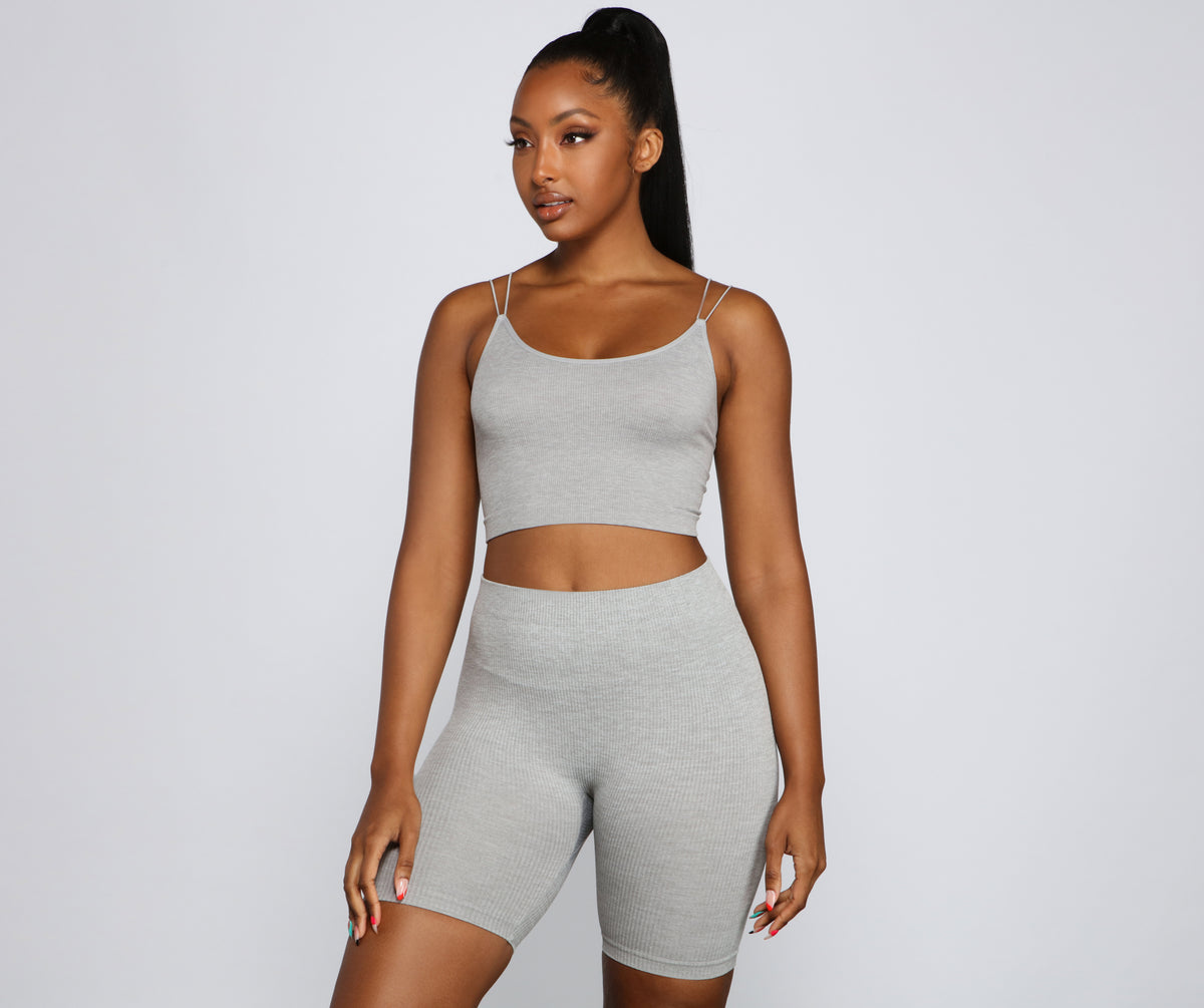 Elevated Basic Seamless Shorts