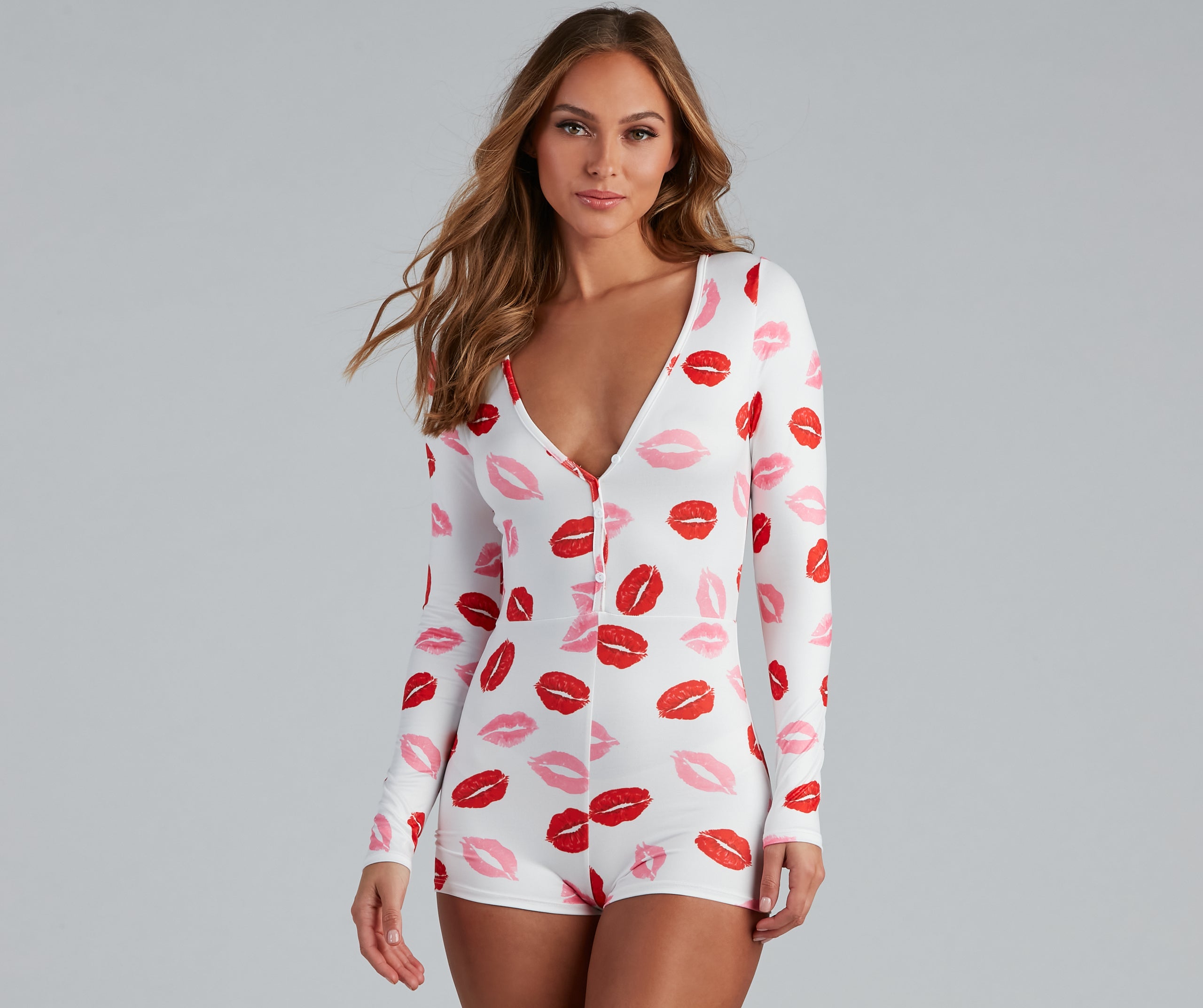 Cheeky pajama romper sale