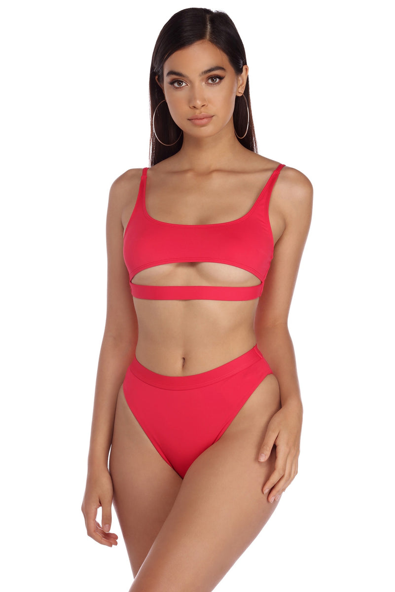 Major Risque Taker Bikini Top