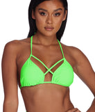 Sassy Straps Swim Top