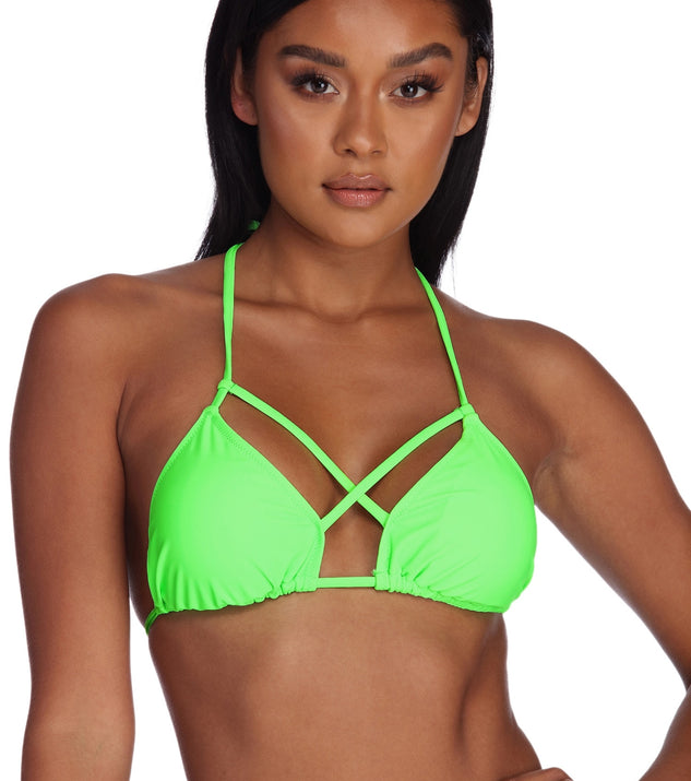 Sassy Straps Swim Top