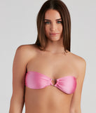 Total Heartbreaker Bandeau Swim Top