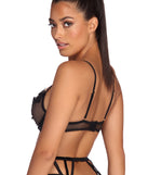 You’ll look stunning in the Intimate Bra, G String And Garter Set when paired with its matching separate to create a glam clothing set perfect for parties, date nights, concert outfits, back-to-school attire, or for any summer event!