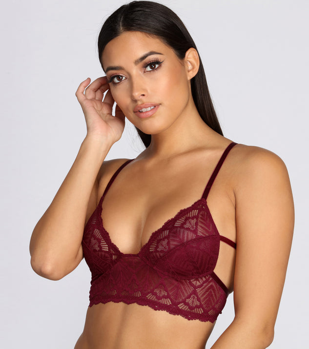 Windsor Sheer And Stunning Lace Bralette