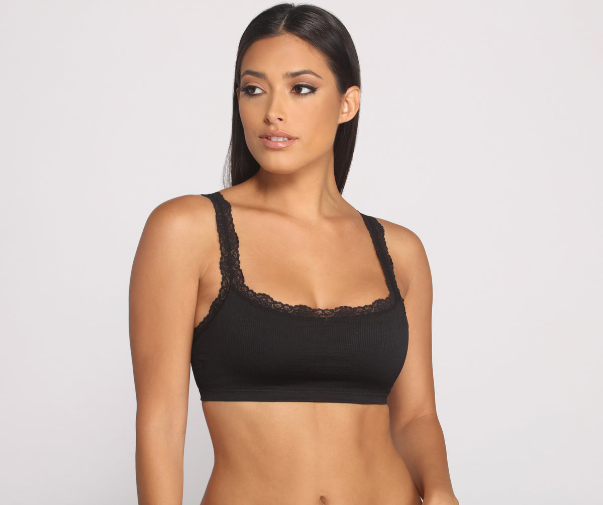 Twisted Ribbed Bralette