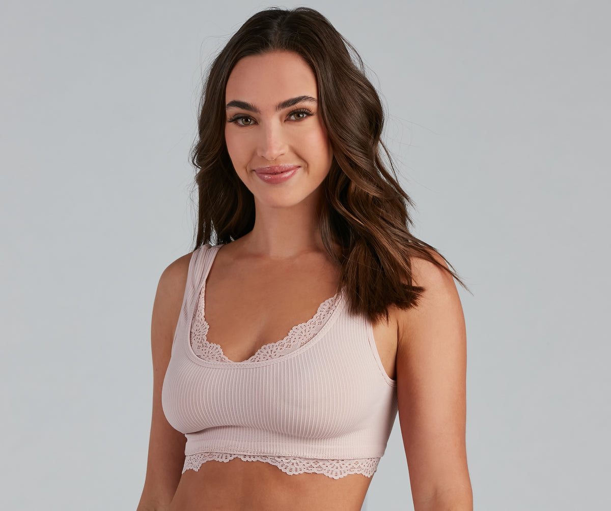 Hollister Gilly Hicks White Lace Longline Bralette - $16 - From Sheena