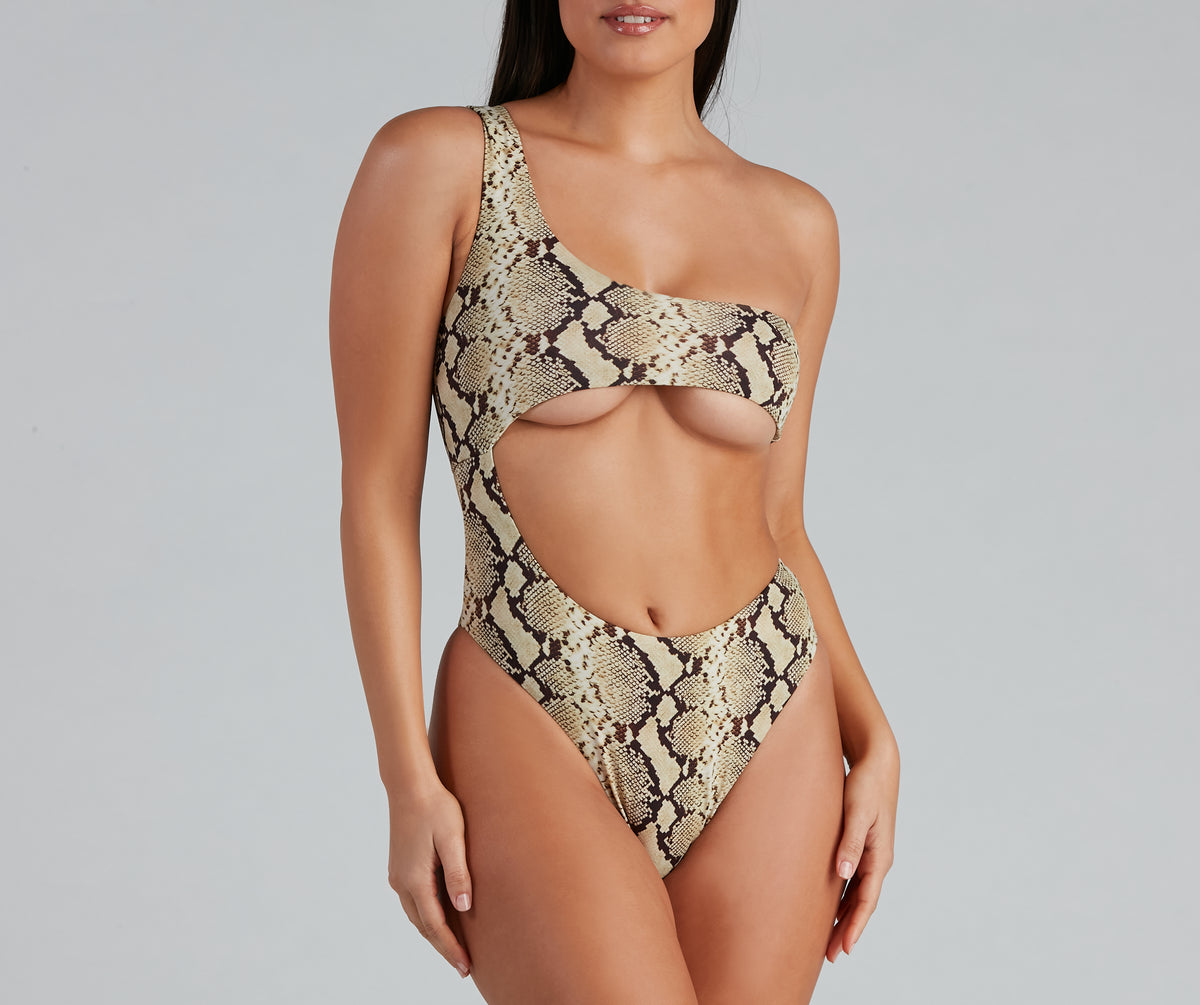 Fiercely Bold Cutout Swimsuit