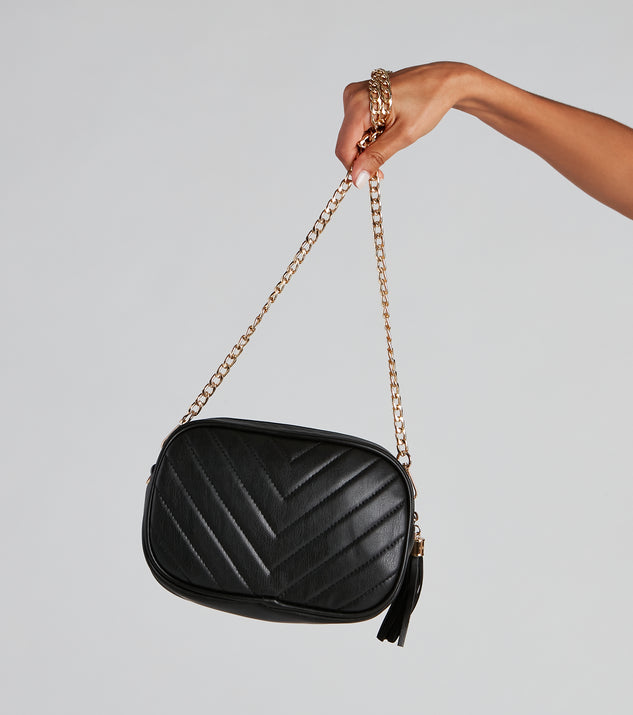 Black Crossbody Quilted Sac is the Everyday Concealed Purse