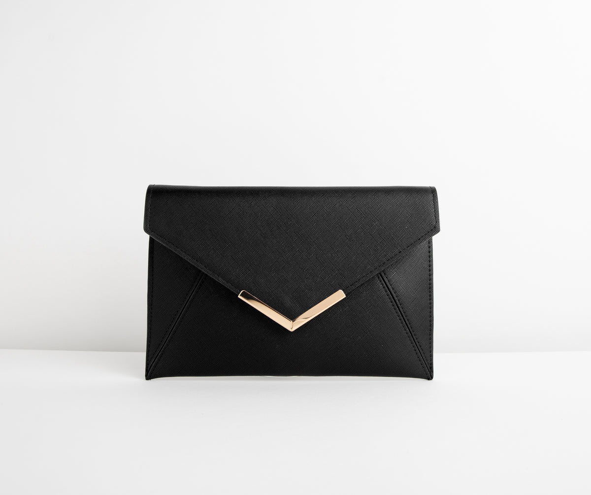 Little Black Envelope Clutch