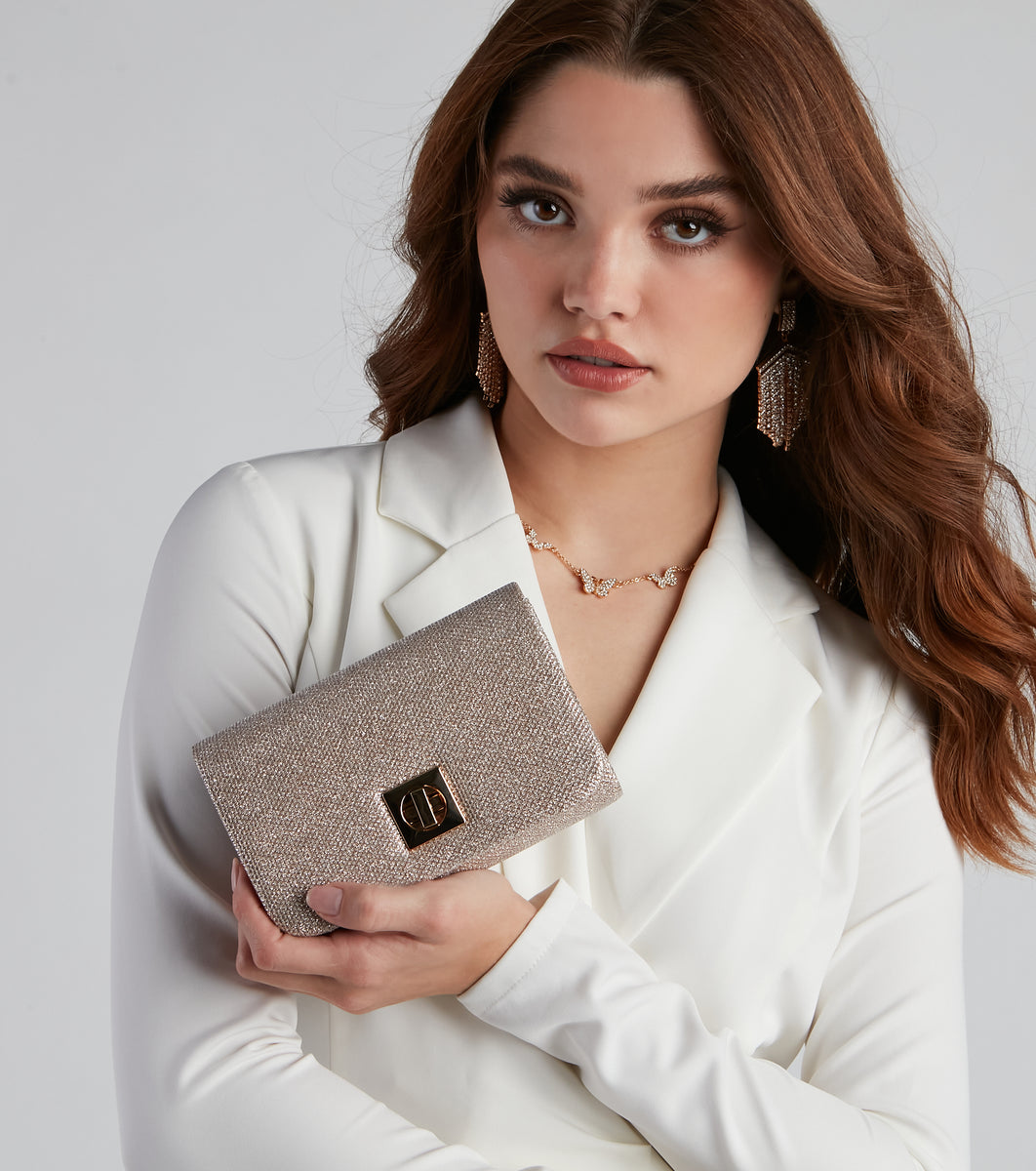 All About The Glitz And Glam Clutch
