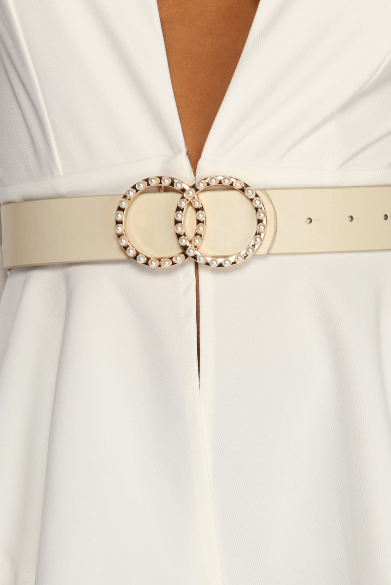 Double Pearl O Ring Belt