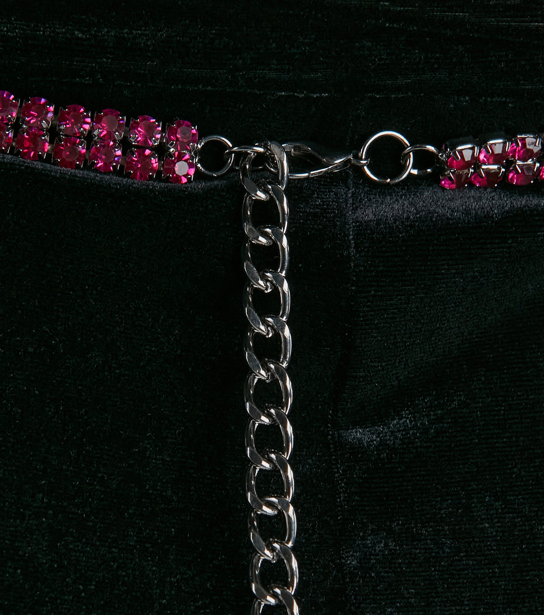 Rare Sparkle Gemstone Chain Belt