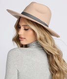 All You Need Wide-Brim Fedora Hat