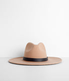 All You Need Wide-Brim Fedora Hat