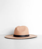 All You Need Wide-Brim Fedora Hat