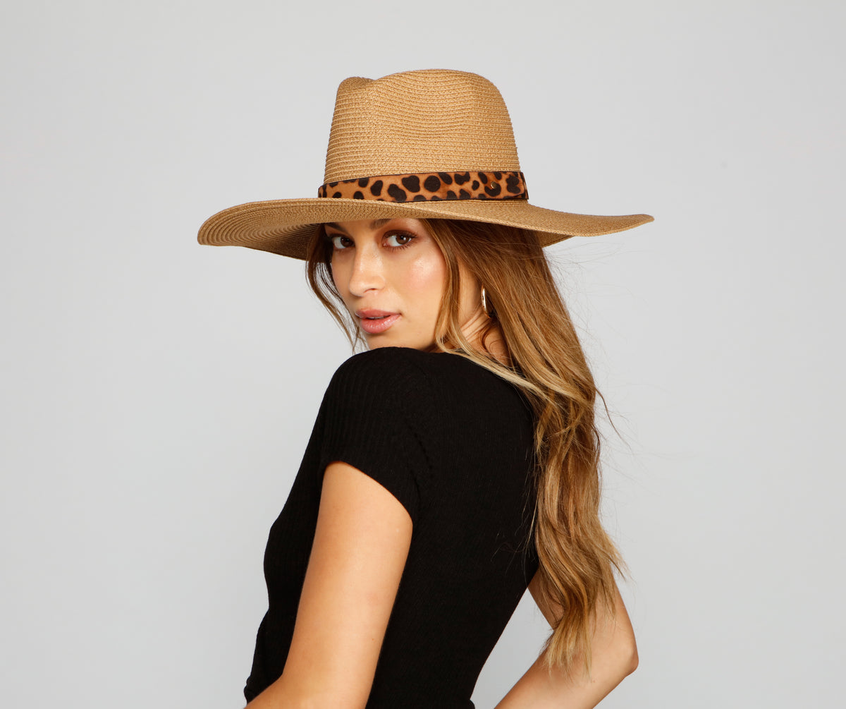 a.n.a Womens Panama Hat, Color: Black - JCPenney