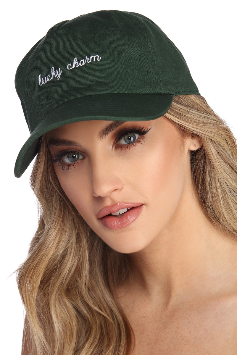 Lucky Charm Script Cap